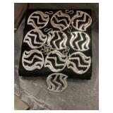 .925 Silver Abstract Artworks by Ann Brink