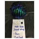 Decorative Ball Made from Thailand Insect Wings