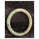 Green Jade Bangle Bracelet
