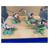 Lenox Porcelain Songbird Figurines Lot