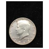 1964 Kennedy Half Dollar 90% Silver Coin