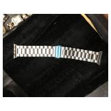Stainless Steel Watch Bracelet with Deployment Cla