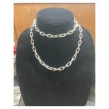 Sterling Silver Chain Link Necklaces