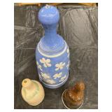 Ann Brink Pottery Lot: Three Ceramic Bottles with