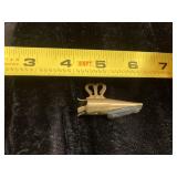 Brass Dual Whistle with Sliding Pitch Adjustment