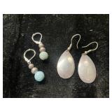 Beaded Drop Earrings and Teardrop Dangle Earrings