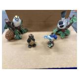 Lenox Porcelain Bird Figurine Lot