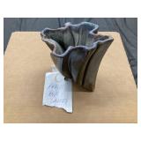 Ann Brink Studio Pottery Fold-Form Vase