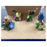 Lenox Porcelain Bird Figurine Lot