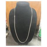 Sterling Silver Cable Link Necklace