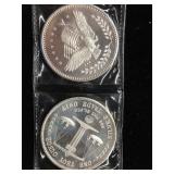 .999 Fine Silver One Troy Ounce Rounds