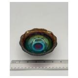 Iridescent Carnival Glass Bowl