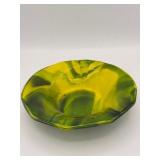 Swirled Art Glass Bowl