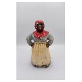Vintage Painted Cast Iron Figurine