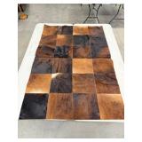 Patchwork Horse Hide Area Rug