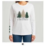 Long Sleeve Christmas Tree T-Shirt