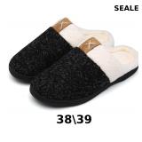 UBFEN Womens Mens Slippers Memory Foam Comfort