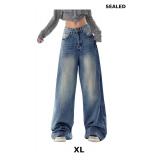 Women Baggy Jeans High Waisted Loose Fit