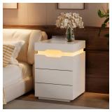 Emmakay Nightstand with Charging Station