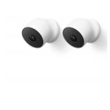 Google Nest Cam Outdoor or Indoor, Battery - 2nd G