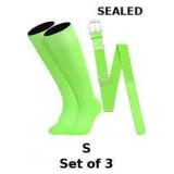 3x Baseball Socks and Belt Combo Set