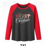 Merry Christmas Raglan Shirt