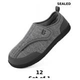LongBay Men's Wide Slippers