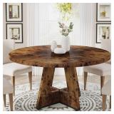 Tribesigns 47 inch Round Dining Table
