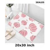 Pink Pumpkin Bath Mats