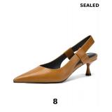 Pointed Toe Slingback Kitten Heels for Women