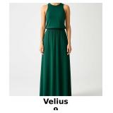 Velius Green Maxi Dress