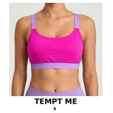 TEMPT ME Bright Pink Sports Bra