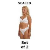 Organic Basics Women's Soft Touch Thong x2