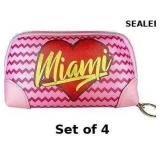 4x Miami Cosmetic Bag