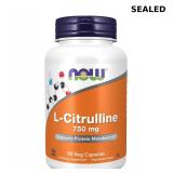 Now Foods, L-Citrulline 750 mg 90 Capsules