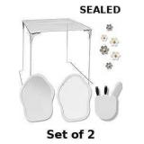 KEYDUACU Girls Locker Accessories set x2