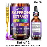 2x Saffron Extract for Anxiety Relief & Calm Mood