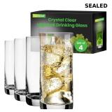 NutriChef 14.2oz Highball Drinking Glasses