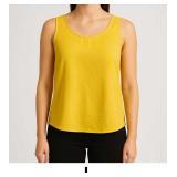 Yellow Sleeveless Top