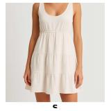 Casual Sleeveless Tiered Dress