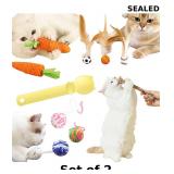2x 10-Pack Cat Toy Variety Set