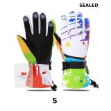 Snow Gloves, Waterproof Warm Ski Gloves