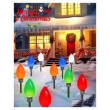 Solar C9 Christmas Lights