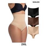 3 PCS Tummy Control Thong Panties Shapewear