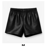 Black Shiny Shorts