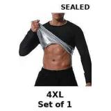 Sauna Shirt for Men Weight Loss Sweat Suit Mens