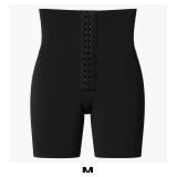 High-Waisted Black Shapewear Shorts