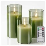 Tyawon 3pcs LED Flameless Candles
