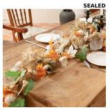 Yuyueflow 2-Pack Fall Maple Leaf Garland