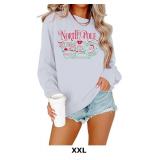LOTUCY Sequin Christmas Sweatshirt